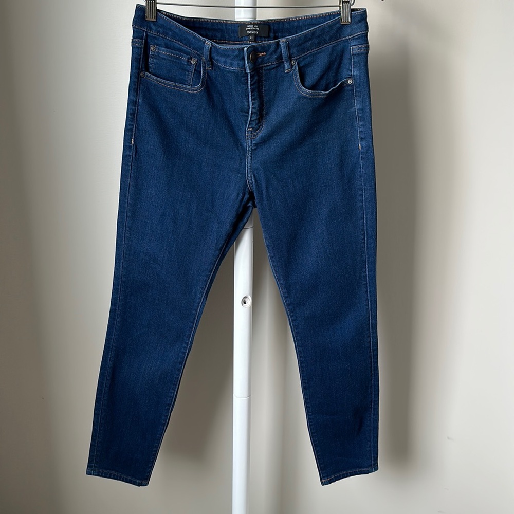 RW&Co Skinny Dark Wash Ankle Length Denim Jeans Size 31